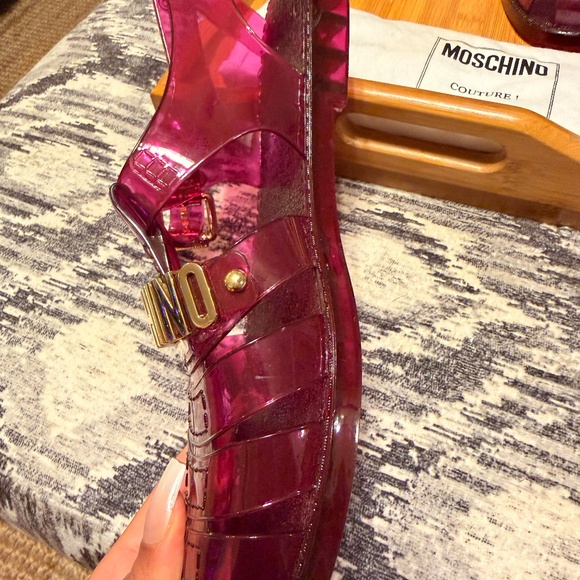 Moschino Jelly Sandals - Picture 7 of 7